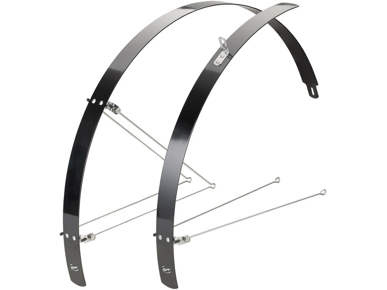 Contec Flat Fender Schutzblech Set VR+HR