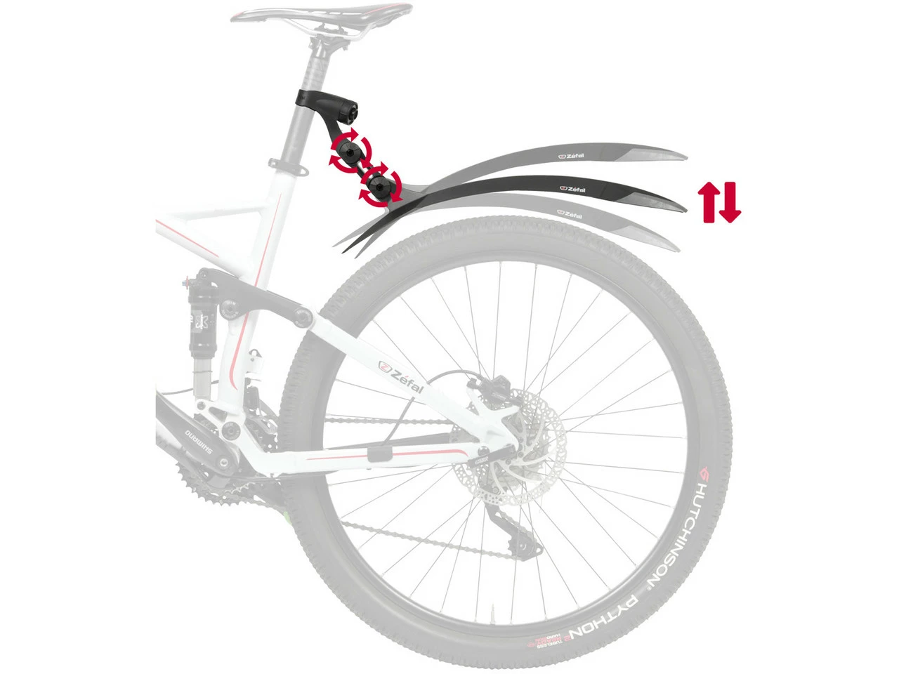 ZEFAL Deflector RM90+ Schutzblech – Bild 3