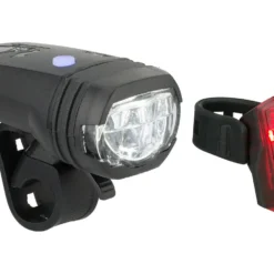 AXA Greenline 50 LED Beleuchtungsset Mit StVZO-Zulassung