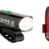 Lezyne Hecto 40 Frontlicht + Stick Rücklicht Beleuchtungsset Mit StVZO