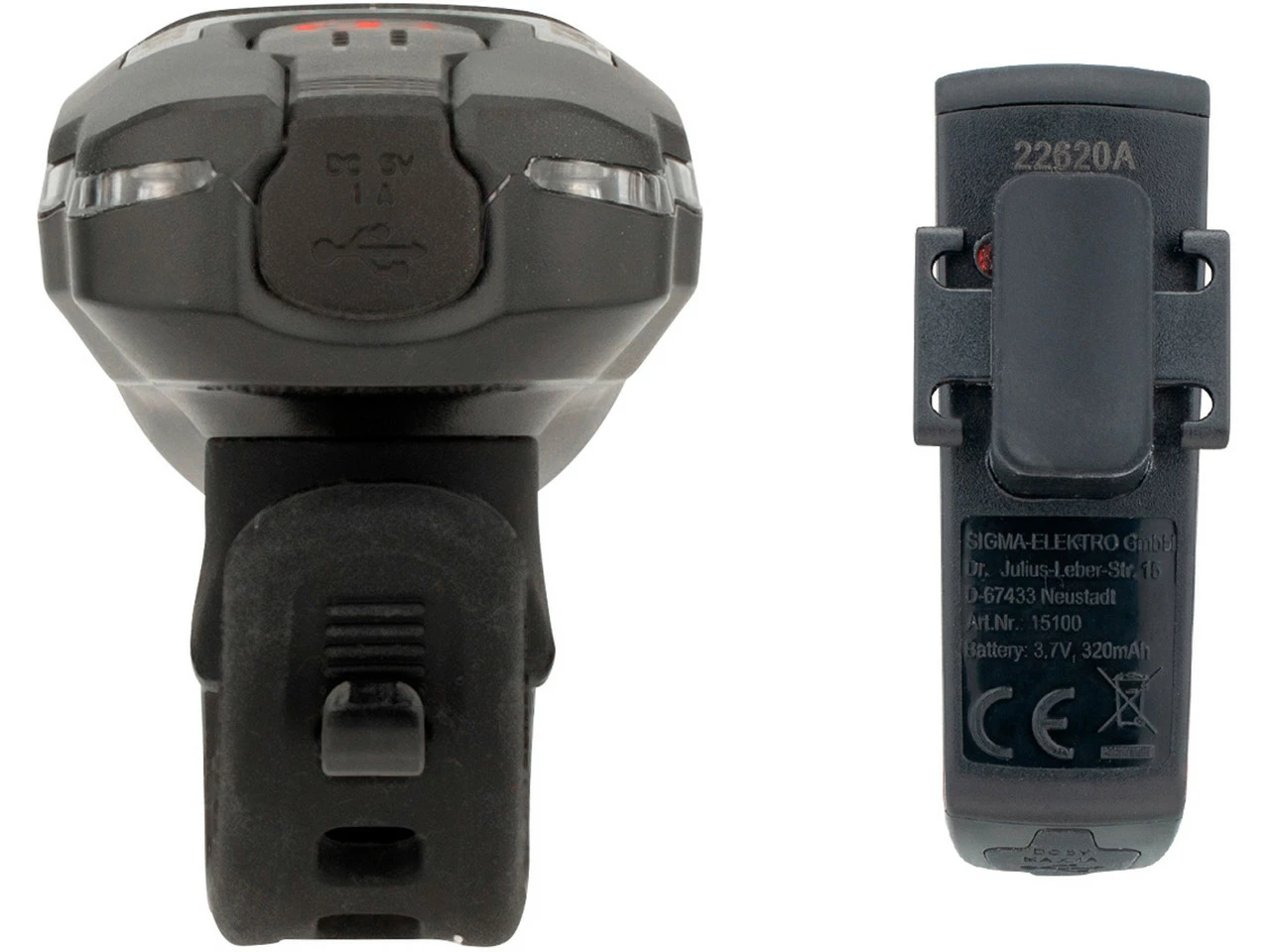 SIGMA Aura 80 Frontlicht + Blaze Rücklicht Mit Bremslicht LED Set Mit StVZO – Bild 6