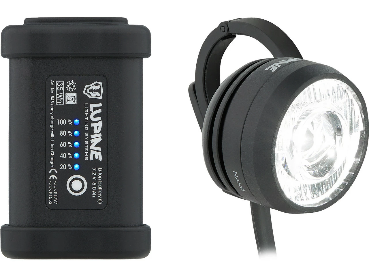 Lupine SL Nano AF 5 LED Frontlicht Mit StVZO-Zulassung